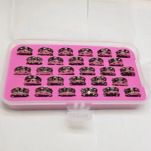 Vista 2 de HONEYSEW 28pcs Bobinas en Caja 45785 para Singer 221 222 Featherweight 301
