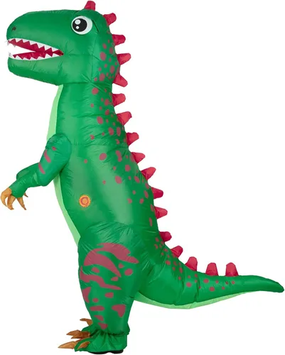 Vista 3 de Disfraces inflables de dinosaurio para adultos disfraz de cosplay T-Rex de Halloween