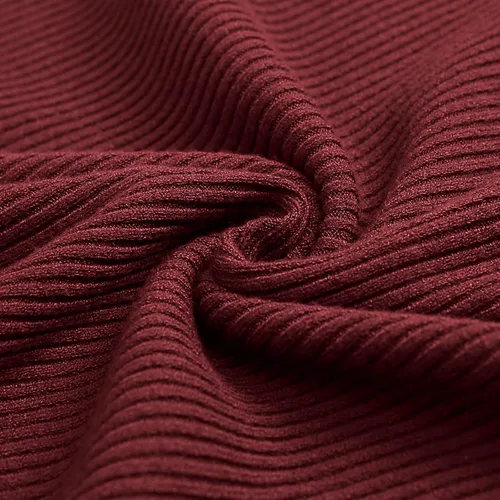 Vista 3 de Suéteres para mujer, suéter de punto ligero con manga murciélago, cuello redondo, manga larga, suéter de invierno
