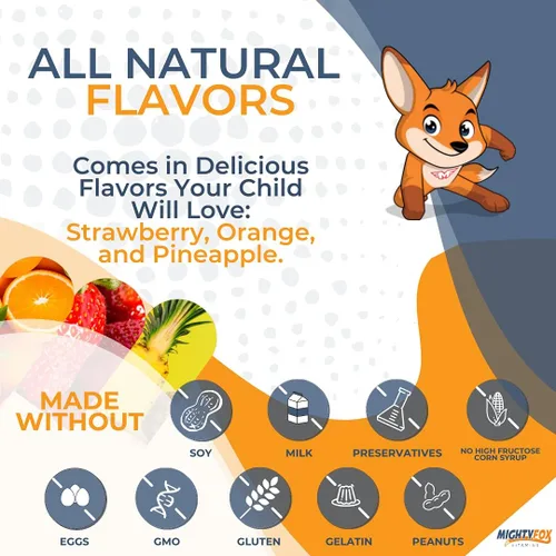 Vista 5 de Gomitas multivitamínicas para niños, sin OMG, sin gluten, veganas multivitamínicas con vitamina C, B3, B5, B6, B12, zinc, 100 unidades, 1 paquete