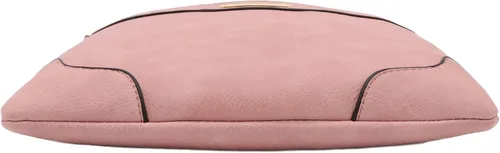Vista 38 de Bolso bandolera clásico de tamaño mediano con placa dorada