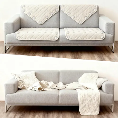 Vista 7 de Alfileres de tapicería para fundas de techo, alfileres o soportes para falda de cama, pasadores para sujetar la falda de cama en su lugar para Negro
