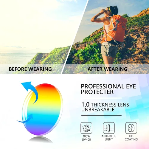 Vista 6 de IKTOD Paquete de 3 lentes de sol polarizados para correr para mujeres y hombres, protección UV, para ciclismo, béisbol, pesca