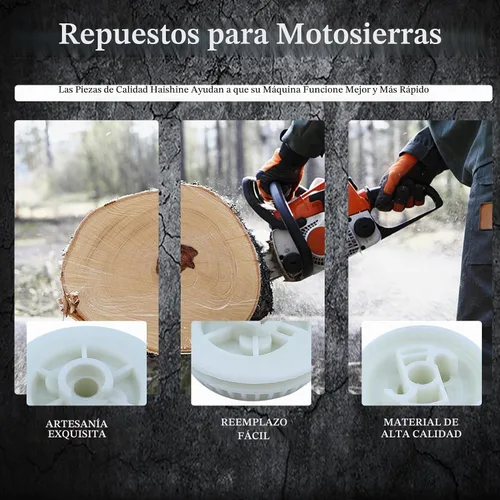 Vista 4 de Kit de polea de arranque de retroceso y trinquete para motosierra Stihl 017 MS180 021 023 025 MS210 MS230 MS250