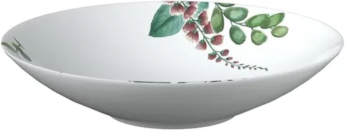 Vista 2 de Villeroy & Boch Signature Collection Avarua - Plato de sopa (8.7 pulgadas), color blanco y multicolor