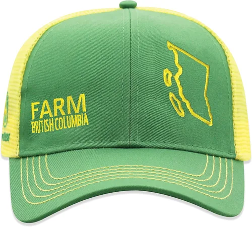Vista 159 de John Deere Gorra de béisbol con logotipo y malla trasera con contraste, para hombre