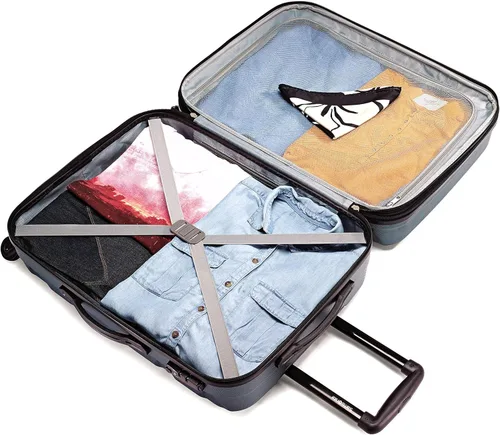 Vista 106 de Samsonite Omni PC - Maleta extensible rígida, Negro
