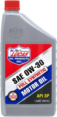 Vista 9 de Lucas Oil Aceite de motor sintético 10082 SAE 5W-20, 1 cuarto de galón