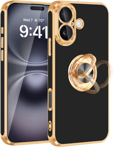 Vista 25 de Fingic Funda para iPhone 11, Funda para iPhone 11 con Soporte de Anillo [Soporte de Anillo Giratorio de 360° Base Magnética]