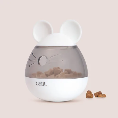 Vista 10 de Catit PIXI - Dispensador de golosinas, juguete interactivo para gatos, ratón