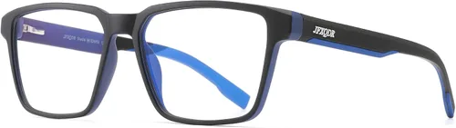 Vista 44 de Blue Light Blocking Glasses for Women Men Metal Round Frame Gris (Smoke Grey)