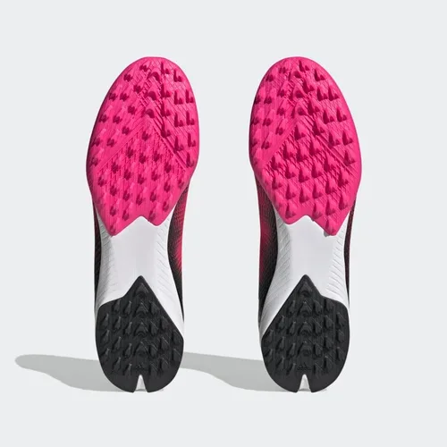Vista 3 de adidas X SPEEDPORTAL.3 - Tenis de fútbol unisex para césped, color rosa y cero metáliconegro, talla 10.5 de EE. UU. para hombre, Team Shock RosaZero