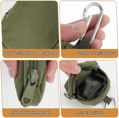 Vista 3 de Tucnoeu Bolsa de premios para perros de 3 piezas, bolsa de recompensa de entrenamiento para perros, bolsa impermeable para perros pequeños