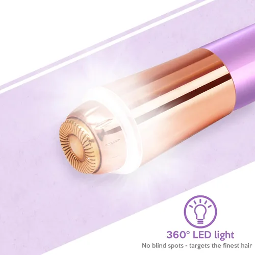 Vista 4 de Depilación facial para mujeres, removedor de vello facial eléctrico sin dolor e impecable, afeitadora facial y recortadora para labio superior
