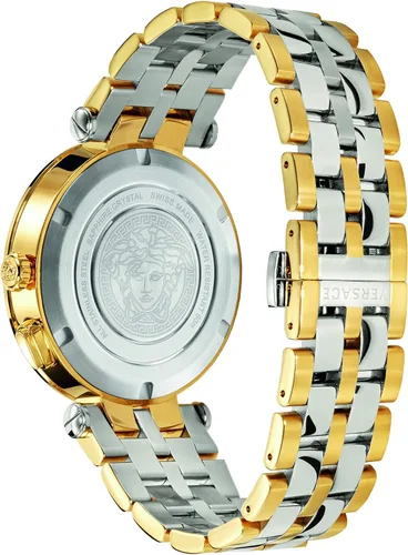 Vista 3 de Versace Reloj V-Race de 1.811in para hombre VEBV00519, Oro, V-Race