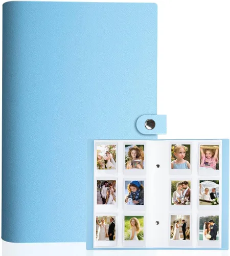 Vista 10 de Álbum de fotos de 432 bolsillos para fotos Polaroid de 2 x 3 pulgadas, capacidad extra grande para 432 fotos para Fujifilm Instax Mini 12 11 9 40 90