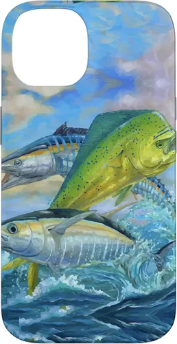 Vista 4 de Lindo Mahi Mahi Pesca Pescado Atún Caso para iPhone 17