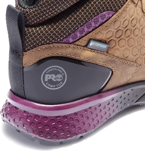 Vista 3 de Timberland PRO Women's Reaxion Athletic Hiker Composite Safety Toe Industrial Boot