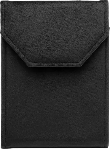 Vista 13 de Collar de terciopelo Joyería Carpeta de viaje Estuche de almacenamiento (Beige)