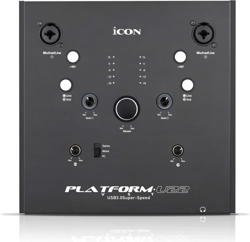 Vista 6 de Icon Plataforma de audio profesional B+- módulo de 50 botones para la superficie de control de la plataforma M+ DAW