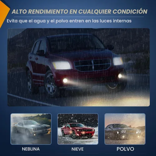 Vista 8 de Nilight Conjunto de luces antiniebla compatible con 2005 2006 2007 2008 2009 2010 Dodge Grand Caravan Challenger Charger Caliber Nitro Avenger