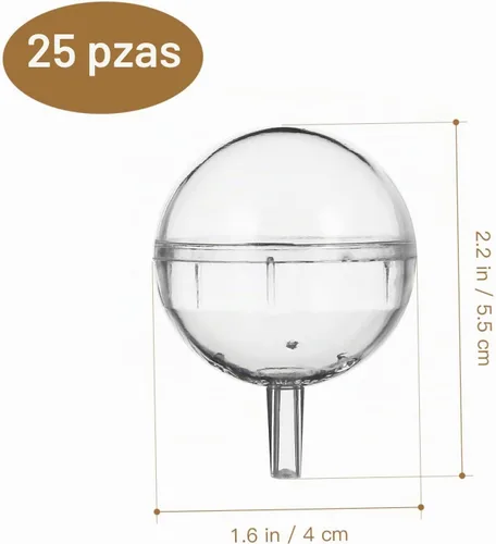Vista 2 de EXCEART Taza de ramo de chocolate de plástico transparente 25 unids titulares de caja de chocolate transparente envoltorios redondos de dulces cajas