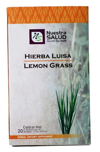 Vista 3 de Filtro de limoncillo Té Hierba Luisa Value Pack (60 bolsas de té)