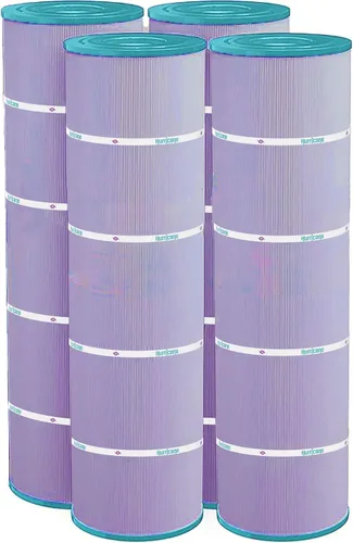 Vista 7 de Hurricane Filtros - Paquete de 4 cartuchos de filtro aséptico HF7487-04M Elite para piscina – Repuesto para PA100N, Unicel C-7487, Filbur FC-1270