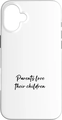 Vista 22 de iPhone 16 Parents love their children Case