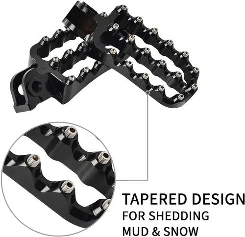 Vista 4 de Rippin Moto Estriberas ADV XW para motocicletas KTM Enduro y Adventure R Compatible con KTM Enduro 690 y Adventure 790 890 950 990 1090 1190 1290