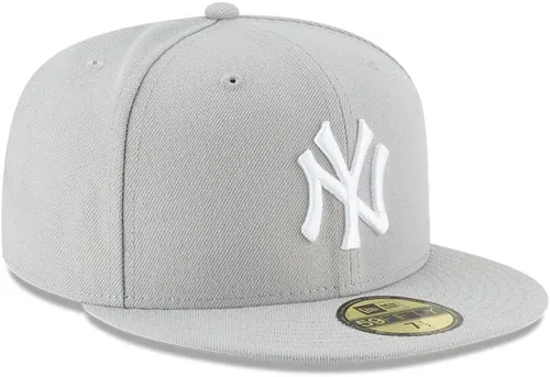 Vista 3 de New York Yankees 59FIFTY Gris Básico Ajustado