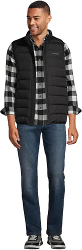 Vista 5 de Lands' End Chaleco acolchado de plumón para hombre
