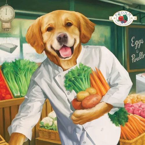 Vista 2 de Fromm Four-Star Nutritionals Chicken A La Veg, alimento para perros seco premium - Receta de pollo - 4 libras