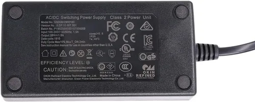 Vista 2 de Okin - Silla elevadora eléctrica reclinable AC DC fuente de alimentación de conmutación transformador de 29 V adaptador con cable de 8.2 pies