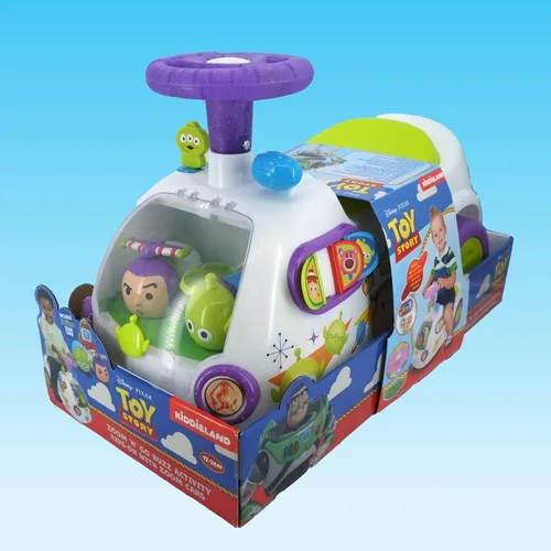 Vista 12 de Kiddieland Disney Toy Story Activity Ride-On, Buzz Zoom