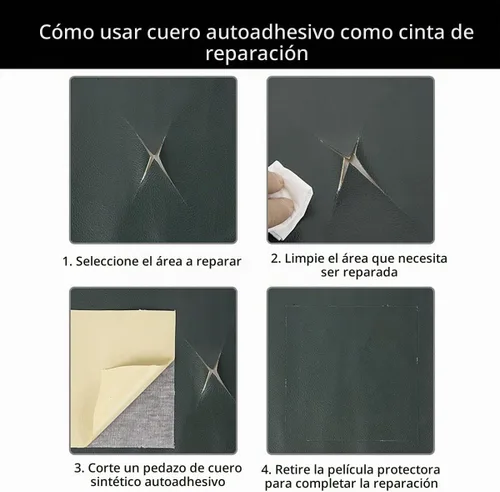 Vista 7 de Correa de madera sintética, correa de piel sintética de 6 pies de longitud, correa de ocultación de huecos con vigas de madera con 100 tachuelas