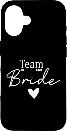 Vista 32 de Team Bride Wedding Party Bridesmaid Bachelorette Party 2027 Case for iPhone 17