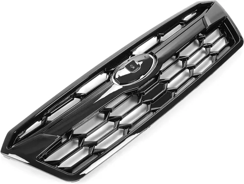 Vista 4 de HECASA Rejilla superior delantera compatible con Subaru Crosstrek 2018-2020 Reemplazo para 91123FL170 91123FL121 Rejilla de radiador y parachoque