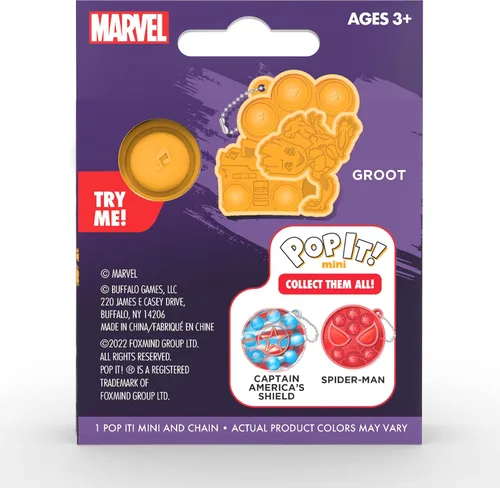 Vista 4 de Buffalo Games Pop It Buffalo Games - Marvel MINI Baby Groot