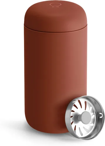 Vista 13 de Fellow Carter Move - Taza aislada al vacío con protector de salpicaduras a presión y revestimiento de cerámica para preservar el verdadero sabor.