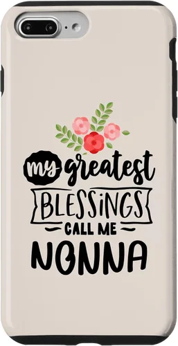 Vista 12 de My Greatest Blessings Call Me Nonna Italian Grandma Women Case for iPhone 17