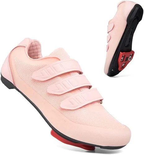 Vista 8 de Mens Womens Indoor Cycling Shoes Compatible with Peloton Bike Shoes Cycling Shoes with Delta Cleats Clip Outdoor Pedal SPD Road Bike Shoes