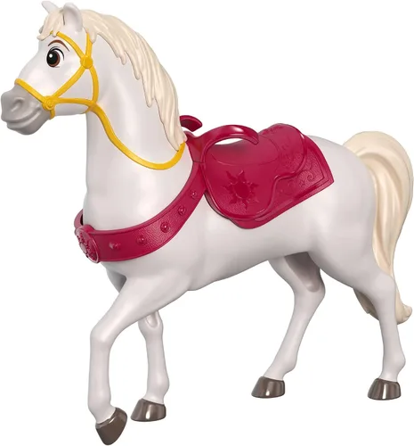 Vista 7 de Mattel Disney Princess Rapunzel - Muñeca pequeña y caballo Maximus con silla de montar, de Mattel Disney Movie Tangled