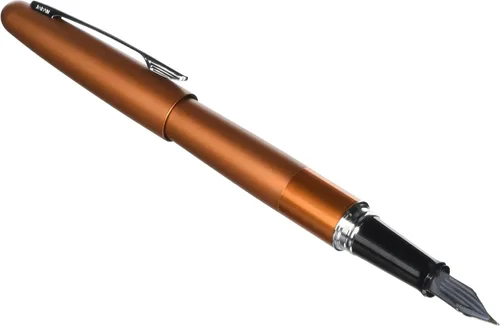 Vista 4 de Pilot Cocoon Pluma estilográfica de punta mediana con cuerpo de titanio (FCO-3SR-TI-M)