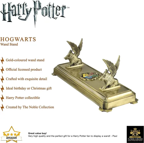 Vista 3 de The Noble Collection Harry Potter Hogwarts House - Soporte para varita