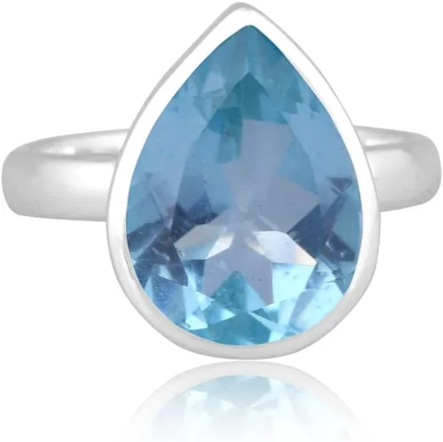 Vista 45 de PANOPLY Bio Pink Doublet Quartz Solid 925 Sterling Silver Ring for Women