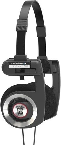 Vista 6 de Koss Porta Pro - Auriculares de diadema con funda, color negro