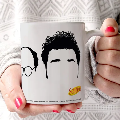 Vista 218 de Trend Setters Friends the Television Show – 25 años – Mercancía oficial – Taza de café o té de cerámica blanca de 11 onzas – perfecta para regalar
