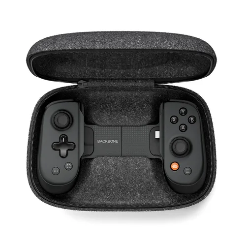 Vista 3 de BACKBONE Funda universal para controlador Funda ligera y duradera con almacenamiento listo para viajar para tu BACKBONE Pro y One Gaming Controller