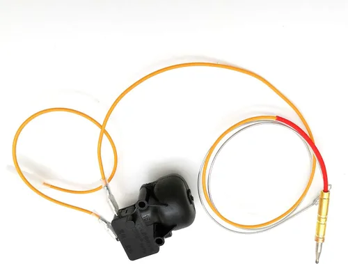 Vista 3 de MENSI Piezas de repuesto para calentador de tanque de propano Kit de montaje de seguridad de termopar tipo Faston con interruptor de descarga FD4